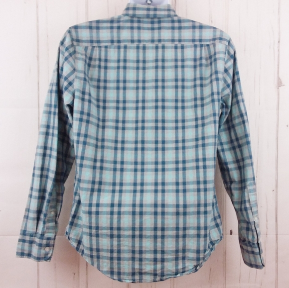 Bonobos Med. Button Front Shirt Casual L/S Cotton - Picture 3 of 5